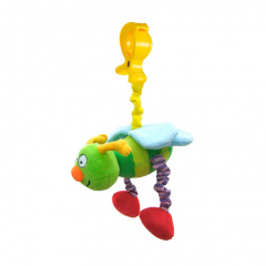 Детская игрушка-подвеска на прищепке жужу Дрожащие бабочка и пчёлка Taf Toys DD105252 Чернівці