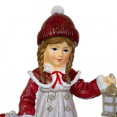 Фигурка декоративная Girl and bear Lefard AL98488 Киев