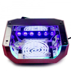 Лампа SalonHome T-152045 Diamond 36W для маникюра и педикюра Red Золотоноша