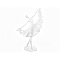 Інтер'єрна статуетка Lefard Ballerina 40 см White AL120199 Конотоп