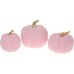 Фігурка інтер'єрна 15х15х11.5 см Pink-Gold Pumpkin Bona DP118517 Київ
