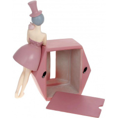 Салфетница 23х8.5х30см Pink Девочка с кошкой Bona DP118469 Черкаси