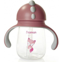 Бутылка детская Baby Хитрая Лисичка 260 мл с ручками Fissman DP43981 Токмак
