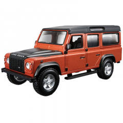 Модель машинки Land Rover Defender 110 Orange 1:32 Bburago OL32869 Городок