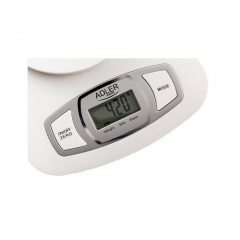 Весы кухонные с чашей Adler AD 3137 white 5 кг Белый Ужгород