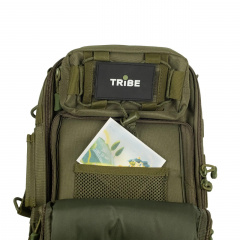 Сумка на плечо Tribe Sling Pack T-IE-0003 6,5 л Оливковый Тернополь