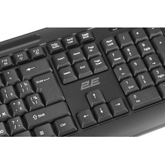 Клавіатура провідна 2E KM1040 USB-A EN/UK/RU Чорний Київ