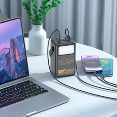 УМБ Power Bank HOCO J110 60000 mah 3Type-C USB QC Black Киев