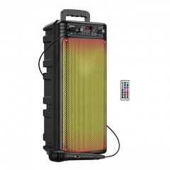 Караоке колонка с микрофоном и пультом HOCO BS52 Bluetooth Black Одесса