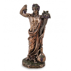 Интерьерная фигурка Dionysus Бог виноделия Veronese 15.5 см Коричневый AL229279 Фастов