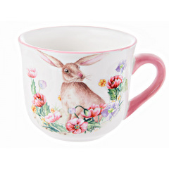 Кружка-бульонница Rabbits 480 ml керамическая Lefard Ізмаїл