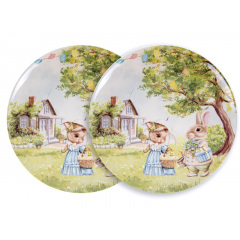Набор тарелок Rabbit family из 2-х штук Lefard Миколаїв