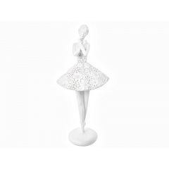 Інтер'єрна статуетка Lefard Ballerina 33.5 см White AL120201 Сарни