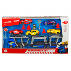 Игрушечный набор Dickie Toys Транспортер и 5 машинок OL86874 Балаклія