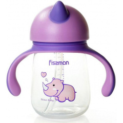 Бутылка детская Baby Носорог 260 мл с ручками Fissman DP43979 Київ