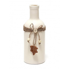 Ваза ceramic настільна Shabby Chic діаметр 9.4 см, висота 23 см Bona DP41671 Тернопіль