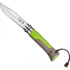 Ніж Opinel №8 Outdoor зелений нержавіюча сталь (001715) Доманівка