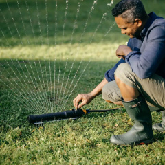 Дождеватель осциллирующий Fiskars Comfort L (1070833) Херсон