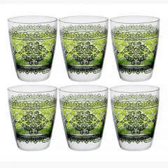 Набір склянок Green Gehiz Cerve AL29543 Ірпінь