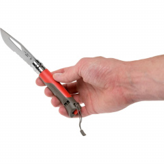 Ніж Opinel Outdoor Earth-Red №8 нержавіюча сталь 190 мм (001714) Хмільник