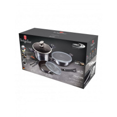 Набір посуду 6 предметів Berlinger Haus Metallic Line Carbon Pro Edition (BH-7052) Бердичів