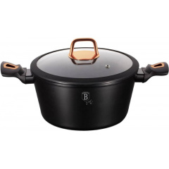 Каструля з кришкою 28 см 6,1 л Berlinger Haus Black Rose Collection (BH-1931N) Київ