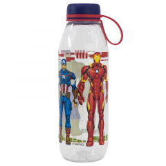 Пляшка для води із силіконовою ручкою 650 мл Stor Avengers (74183) Чернігів