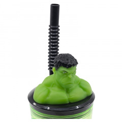 Пляшка з трубочкою 360 мл Stor Avengers Hulk (74867) Кропивницький