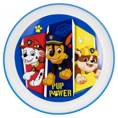 Дитяча пластикова миска 19,6x19,6x2,5 см Stor Paw Patrol (74692) Одеса