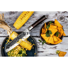Кухонний ніж Сантоку 180 мм Sebra Forged (SebraSantoku18cm) Братське