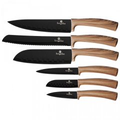Набор ножей из 6 предметов Berlinger Haus Ebony Maple Collection (BH-2286) Житомир