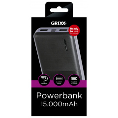 УМБ Grixx 15000 mAh Black Киев