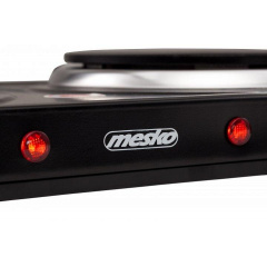 Настільна плита електрична на 2 конфорки Mesko MS 6509 Black Ужгород