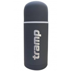 Термос с чашкой Tramp TRC-109 Soft Touch 1 л, серый Бердичев