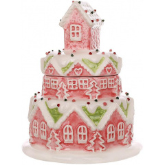 Емкость с крышкой BonaDi Gingerbread house для сыпучих продуктов 700 мл Разноцветный DP232109 Конотоп