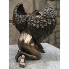 Фігурка інтер'єрна Angel 15 см Veronese Коричневий AL228510 Львів