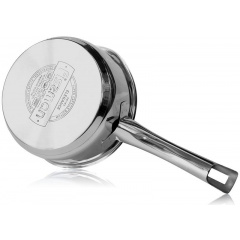 Ковш на 1.6л из нержавеющей стали с крышкой Elegance DP86351 Fissman Тернопіль