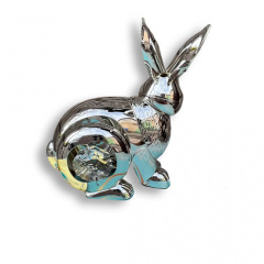 Статуетка Crystocraft Кролик Кришталеве серце зі стразами Swarovski 6х6 см Silver (AL186564) Суми