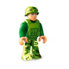 Конструктор Military helicopter з солдатом у військовому обмундируванні Mattel IR186105 Київ