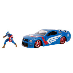 Игровой набор Jada Марвел: Мстители Ford Mustang GT 2006 с фигуркой OL86794 Хмельницький