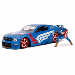 Игровой набор Jada Марвел: Мстители Ford Mustang GT 2006 с фигуркой OL86794 Хмельницький