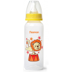 Бутылочка для кормления детская Baby Льова-акробат 240 мл Fissman DP43967 Полтава