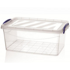 Емкость универсальная 13.5л с крышкой и защелками Ucsan Plastik DP38526 Хмельницький