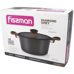 Кастрюля Fissman Diamond Grey 7.1л DP36520 Киев