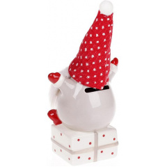 Скарбничка ceramic Гномик на подарунок 21 см Bona DP42901 Чернігів