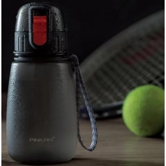 Бутылка многоразовая Pinkah Tritan Sports PJ-748T 460 мл черная с красным Владимир-Волынский