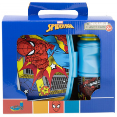 Дитячий набір 2 предмети Stor Spider-Man (74773) Вишневе