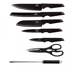 Набір ножів із 8 предметів Berlinger Haus Black Silver Collection (BH-2693) Київ