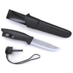 Нож Morakniv Companion Spark Black нержавеющая сталь (13567) Київ