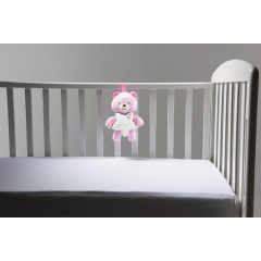 Игрушка-подвеска ночник Медвежонок розовый Chicco IR44262 Київ